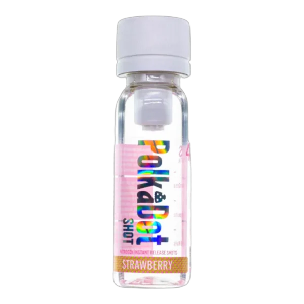 Buy 4g Polka Shots | Mushroom Extract Infused Drink | Strawberry | USA