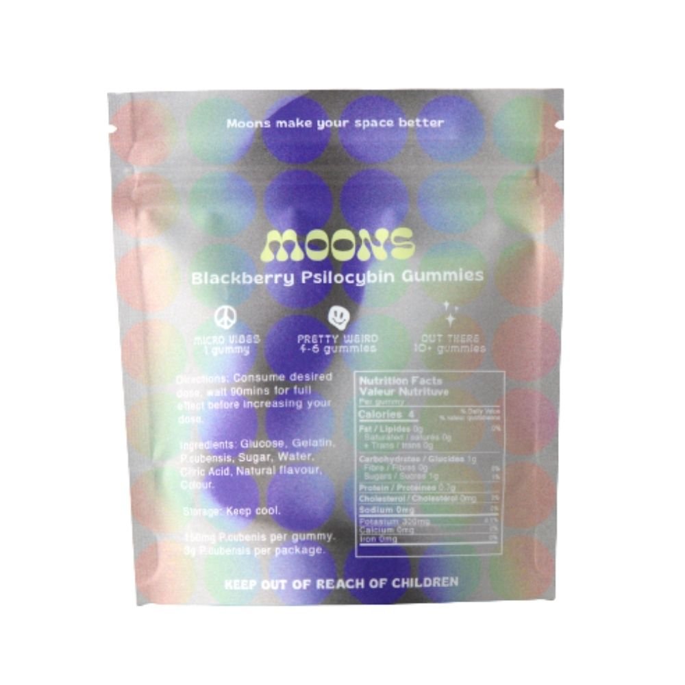 Buy Moons Psilocybin Gummies Blackberry (3000mg) - Image 2