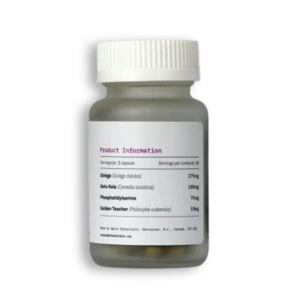 Buy Neuro Botanicals Focus Magic Mushroom Microdose Capsules - Image 2