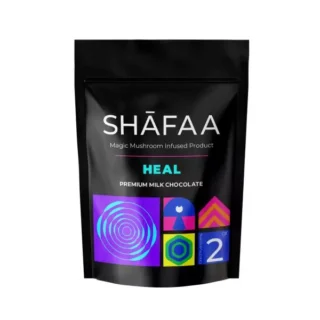 Β Shafaa Macrodosing Magic Mushroom Infused Premium Milk Chocolate