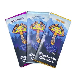 Buy MYCOLOGY MASTERS PSYCHEDELIC CHOCOLATE β 100% PSILOCYBIN 6000MG